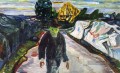 der Mörder 1910 Edvard Munch Expressionismus